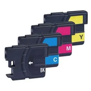 Brother LC-980 inktcartridges voordeelset (4 stuks) - Huismerk