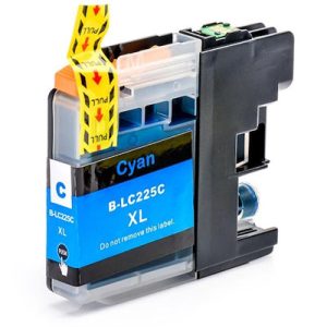 Brother LC-225C inktcartridge cyaan - Huismerk