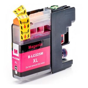 Brother LC-225M inktcartridge magenta - Huismerk