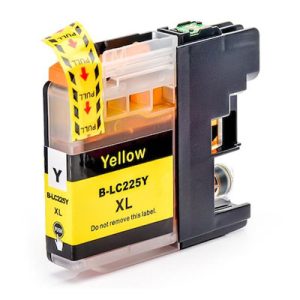 Brother LC-225Y inktcartridge geel - Huismerk