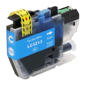 Brother LC-3213C XL inktcartridge cyaan - Huismerk
