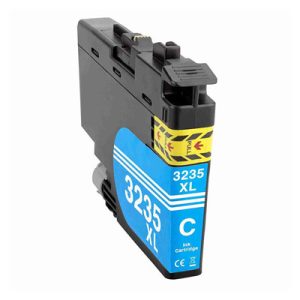 Brother LC-3235C XL inktcartridge cyaan - Huismerk