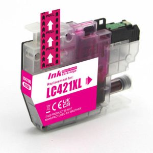 Brother LC-421M XL inktcartridge magenta - Huismerk