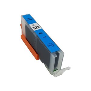 Canon CLI-571C XL inktcartridge cyaan - Huismerk