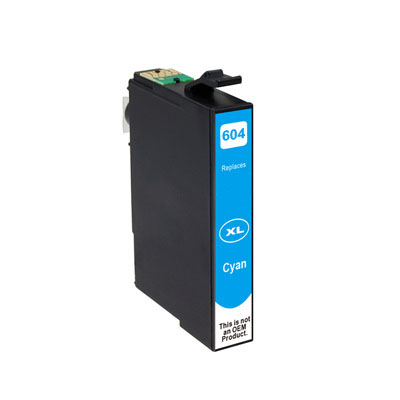 Epson 604XL inktcartridge cyaan - Huismerk