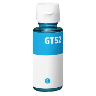 HP GT52 inkttank Cyaan - Huismerk